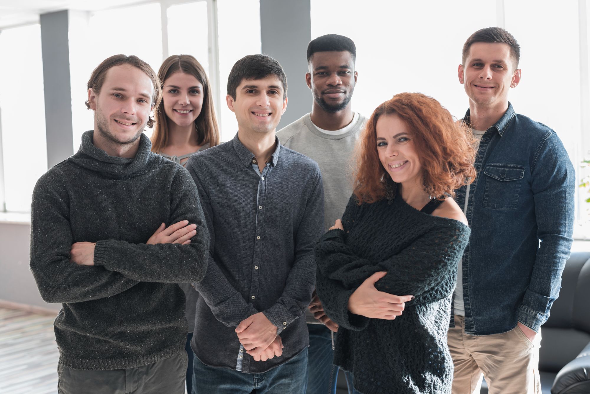 Person inspecting a car